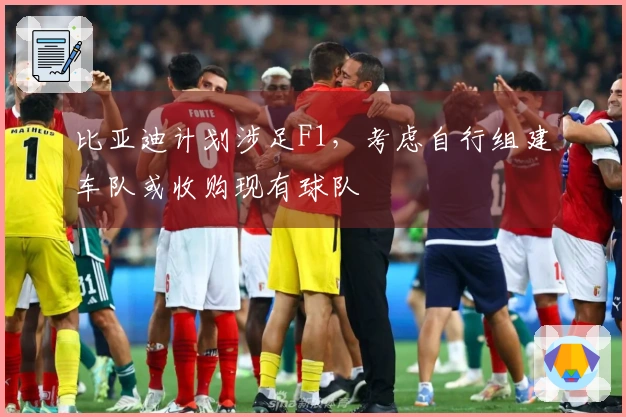 比亚迪计划涉足F1，考虑自行组建车队或收购现有球队