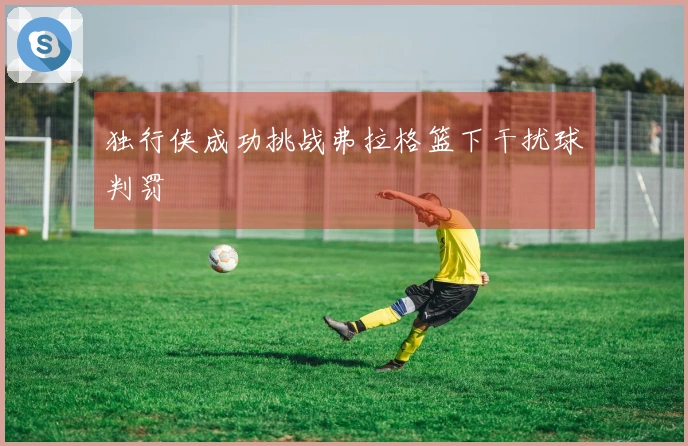 独行侠成功挑战弗拉格篮下干扰球判罚